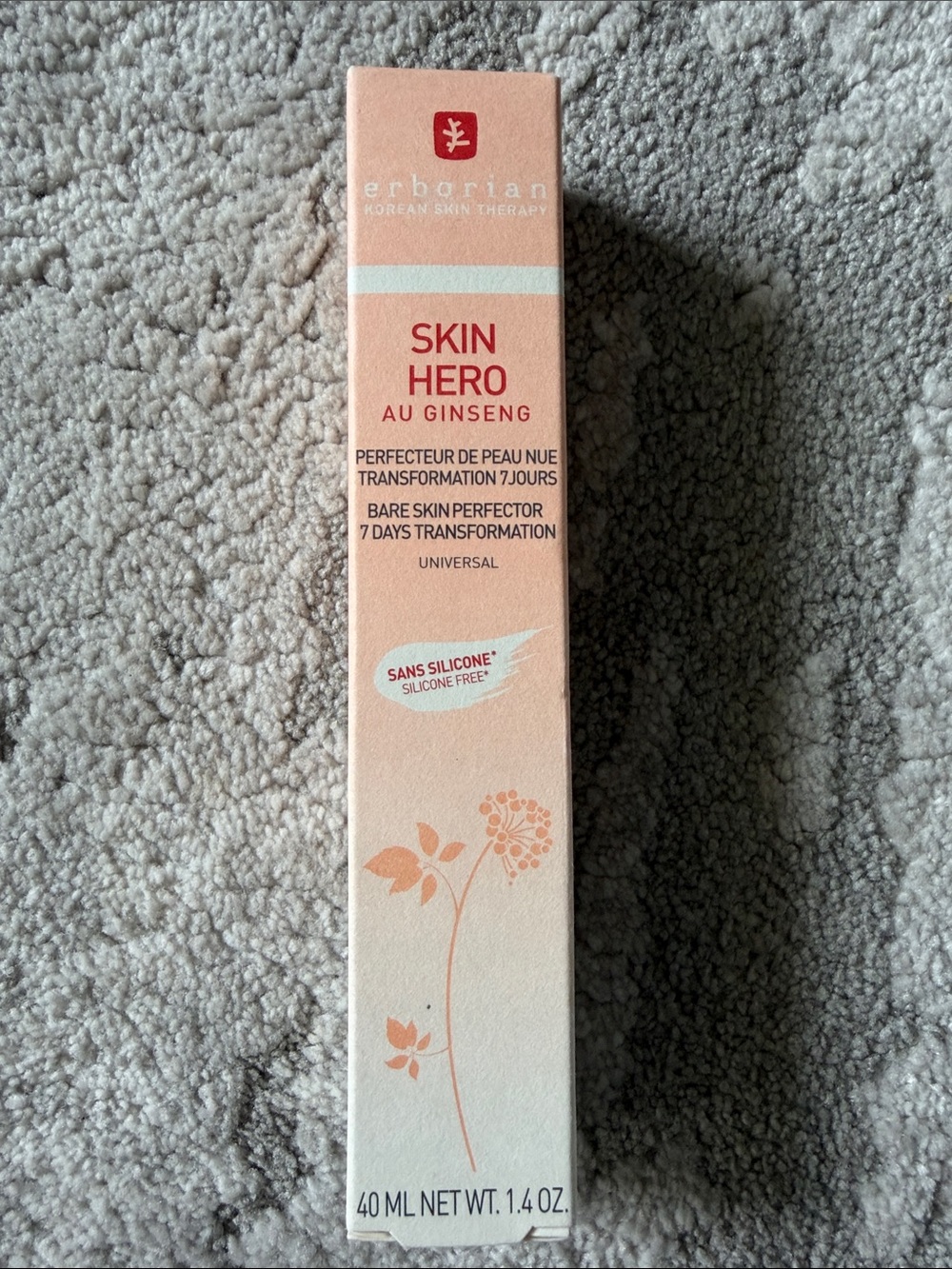 Skin Hero Au Ginseng Bare Skin Perfector - Peach